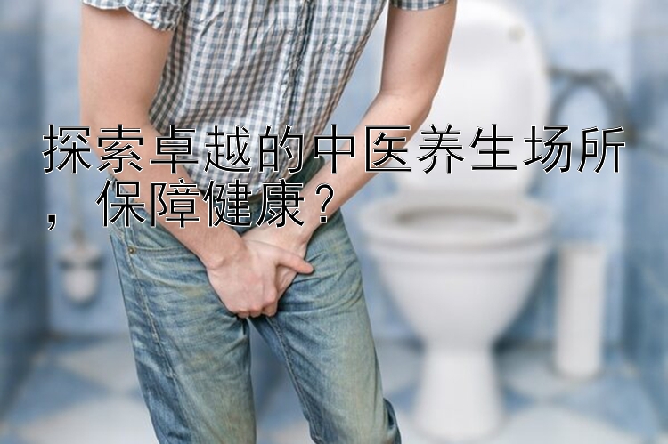 探索卓越的中医养生场所，保障健康？